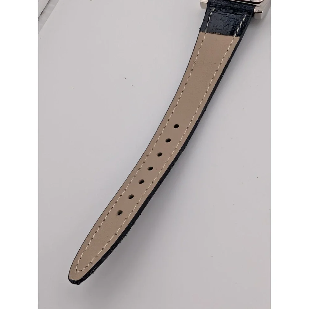 Q&Q Women's Watch Silver 23mm Case Blue Band- New Battery